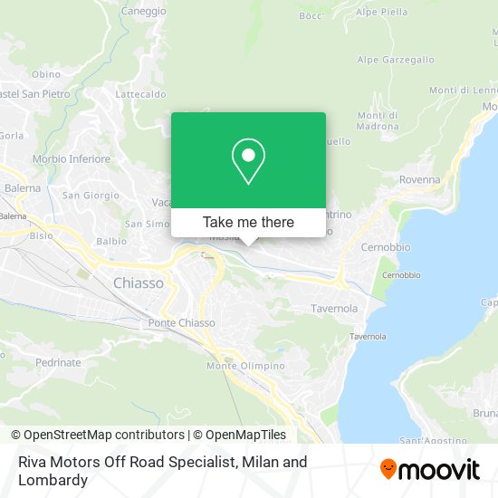 Riva Motors Off Road Specialist map