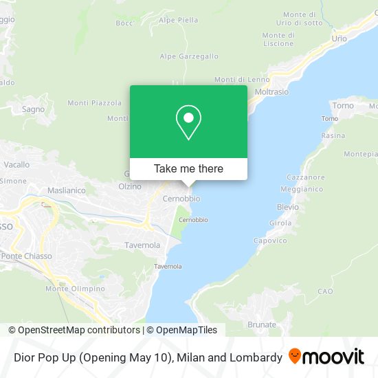 Dior Pop Up (Opening May 10) map