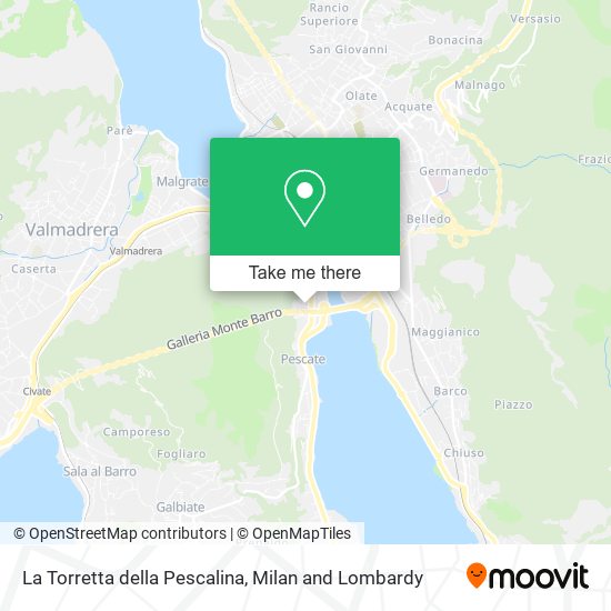 La Torretta della Pescalina map