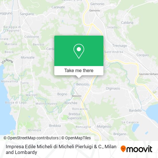 Impresa Edile Micheli di Micheli Pierluigi & C. map