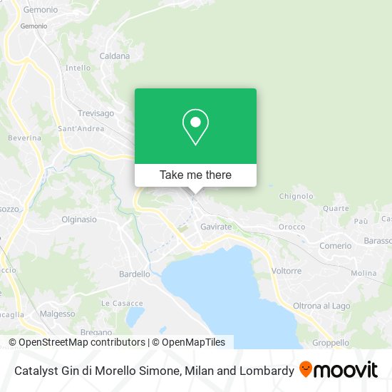 Catalyst Gin di Morello Simone map