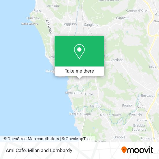 Ami Cafè map