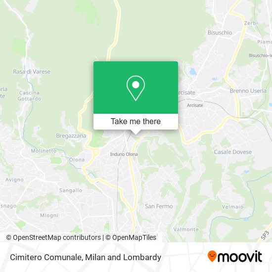 Cimitero Comunale map