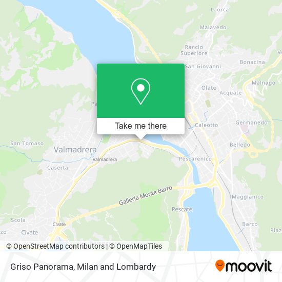 Griso Panorama map