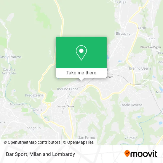 Bar Sport map