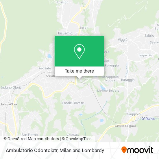 Ambulatorio Odontoiatr map