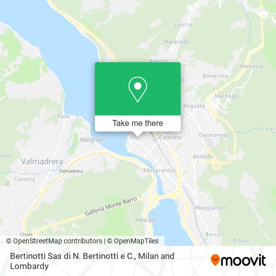 Bertinotti Sas di N. Bertinotti e C. map