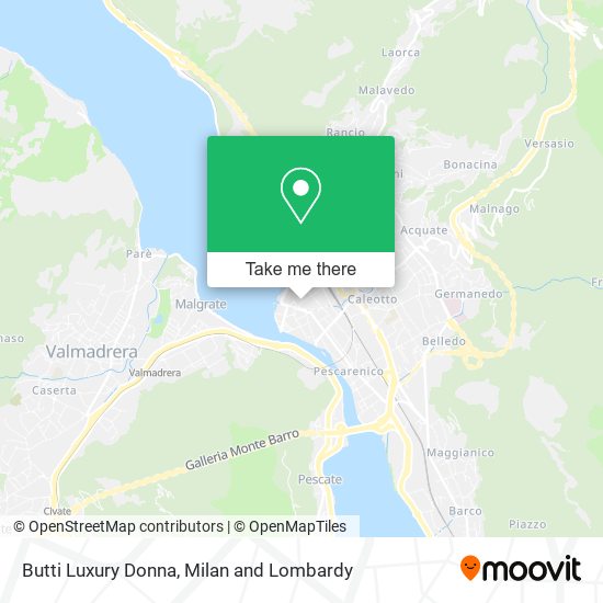 Butti Luxury Donna map