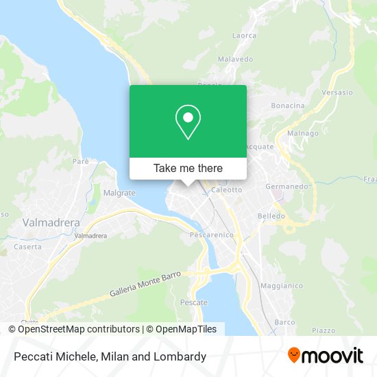 Peccati Michele map