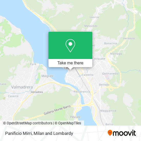Panificio Mirri map