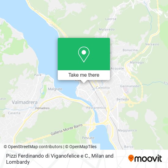 Pizzi Ferdinando di Viganofelice e C. map