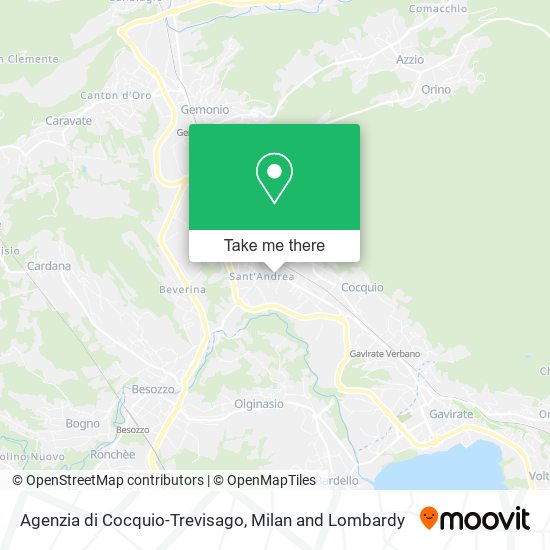 Agenzia di Cocquio-Trevisago map