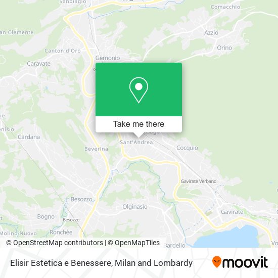 Elisir Estetica e Benessere map