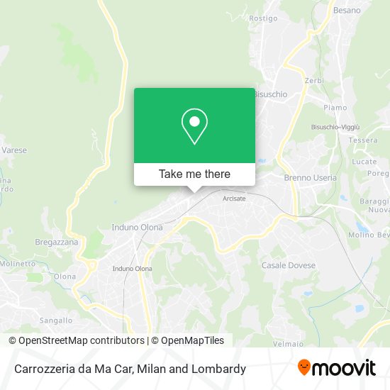 Carrozzeria da Ma Car map