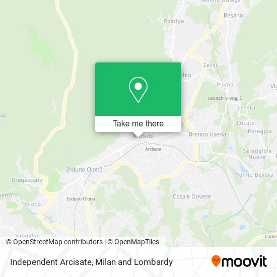 Independent Arcisate map