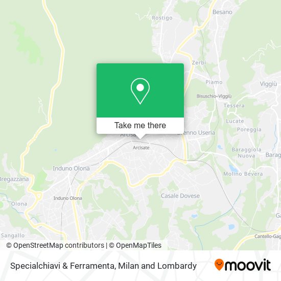 Specialchiavi & Ferramenta map