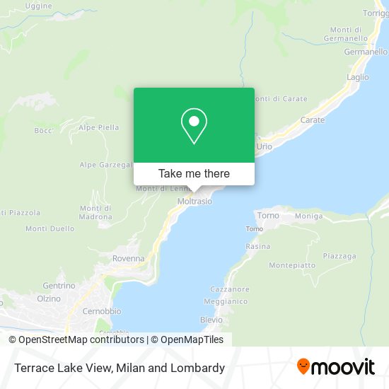 Terrace Lake View map