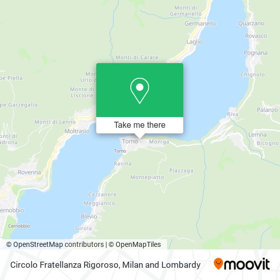 Circolo Fratellanza Rigoroso map