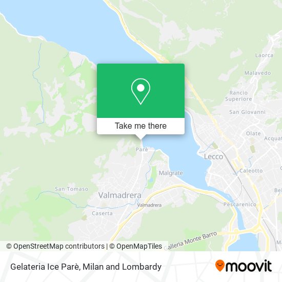 Gelateria Ice Parè map
