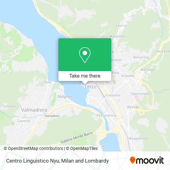 Centro Linguistico Nyu map
