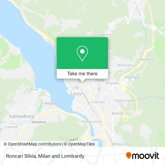 Roncari Silvia map