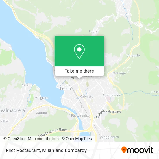 Filet Restaurant map