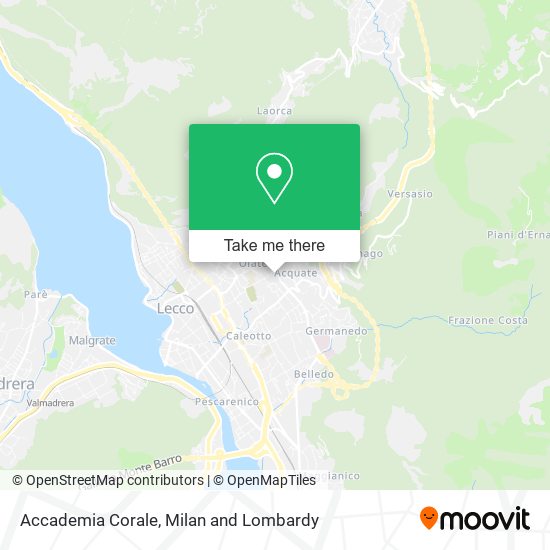 Accademia Corale map