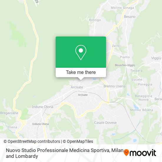 Nuovo Studio Professionale Medicina Sportiva map