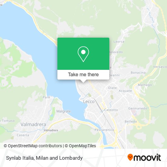 Synlab Italia map