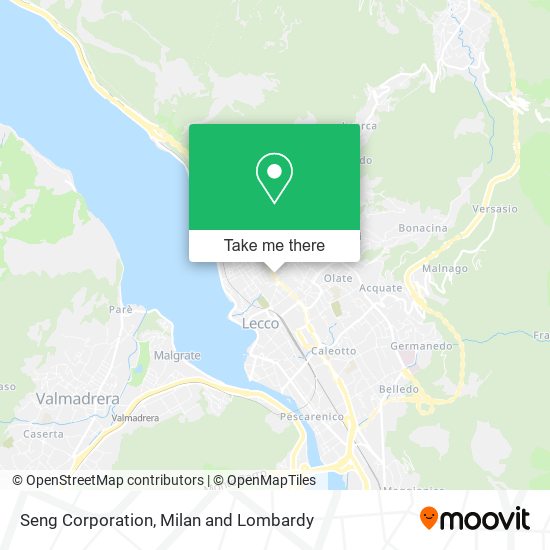 Seng Corporation map