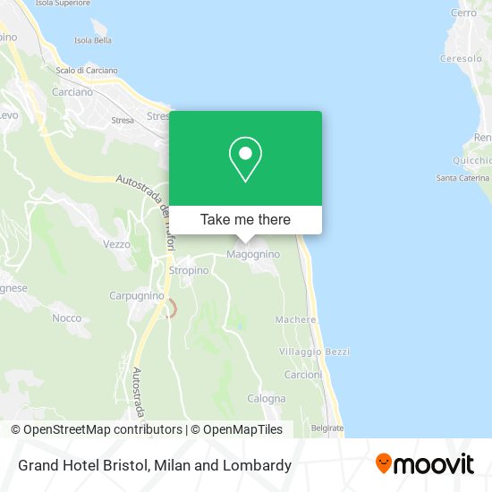 Grand Hotel Bristol map
