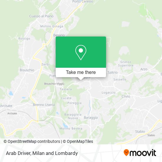 Arab Driver map
