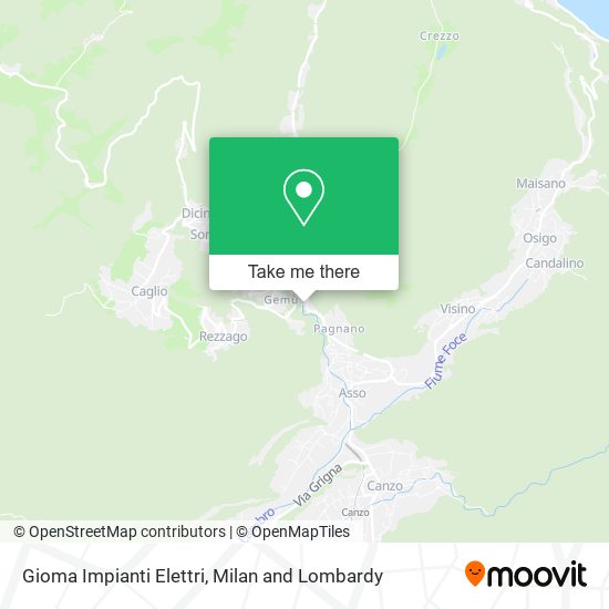 Gioma Impianti Elettri map