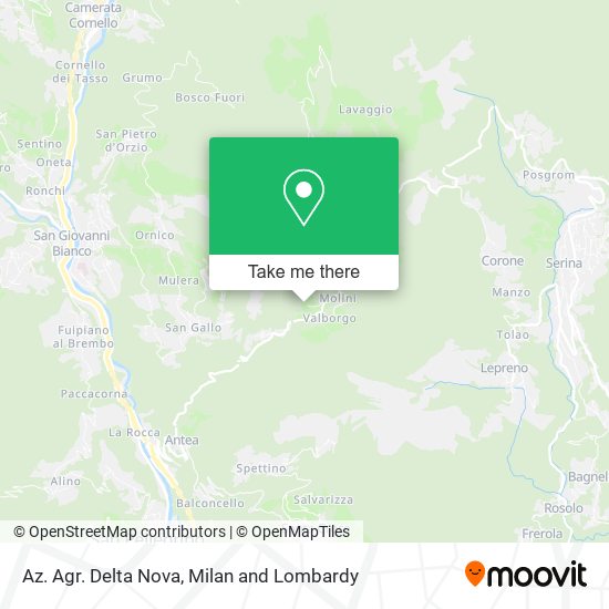 Az. Agr. Delta Nova map