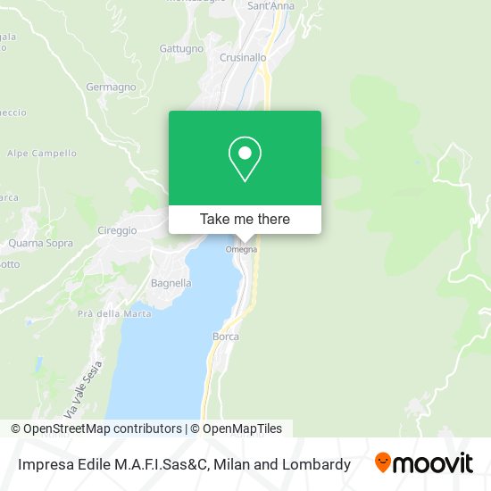 Impresa Edile M.A.F.I.Sas&C map