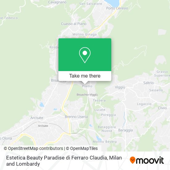 Estetica Beauty Paradise di Ferraro Claudia map