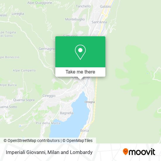 Imperiali Giovanni map