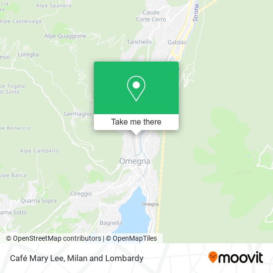 Café Mary Lee map
