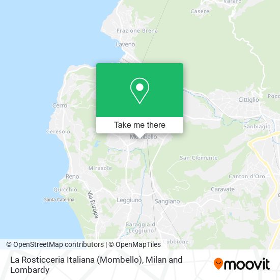 La Rosticceria Italiana (Mombello) map