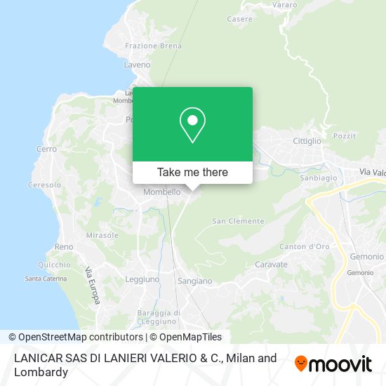 LANICAR SAS DI LANIERI VALERIO & C. map
