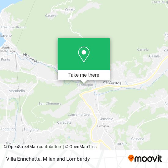 Villa Enrichetta map