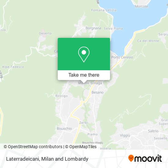 Laterradeicani map