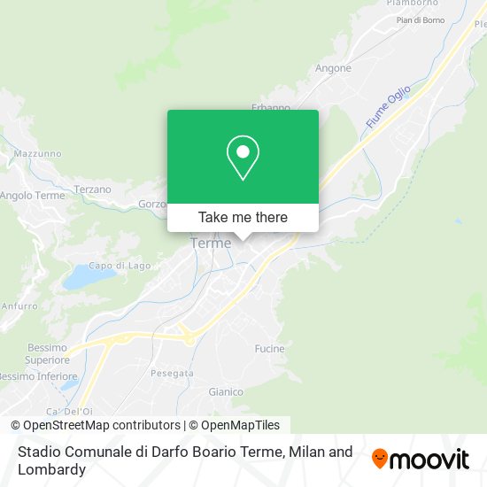 Stadio Comunale di Darfo Boario Terme map