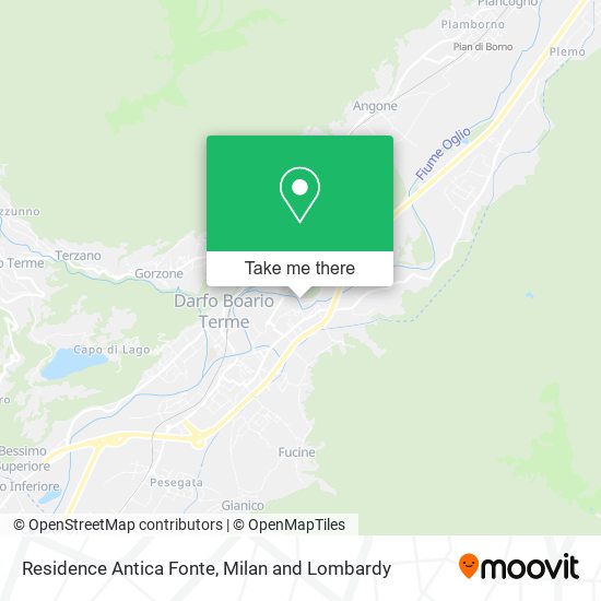 Residence Antica Fonte map