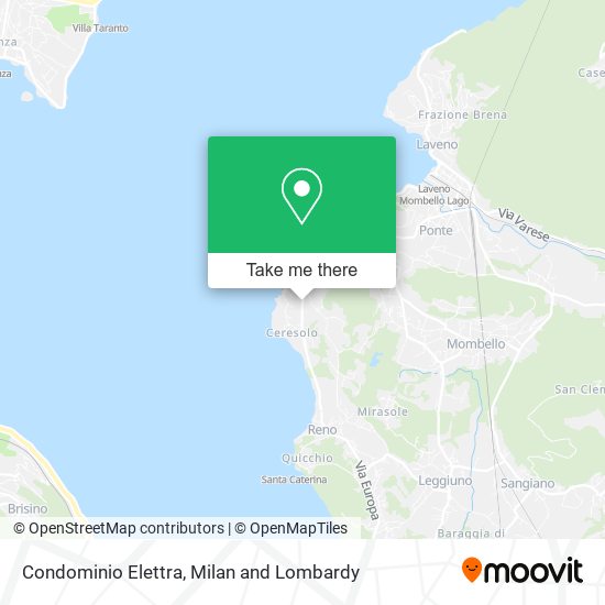 Condominio Elettra map