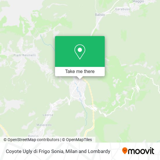 Coyote Ugly di Frigo Sonia map