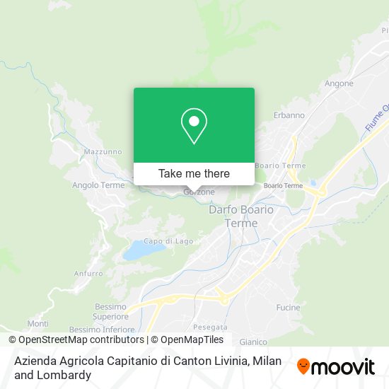 Azienda Agricola Capitanio di Canton Livinia map