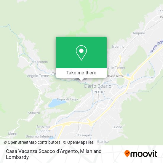 Casa Vacanza Scacco d'Argento map