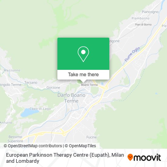 European Parkinson Therapy Centre (Eupath) map