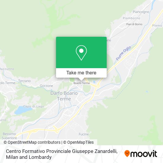 Centro Formativo Provinciale Giuseppe Zanardelli map